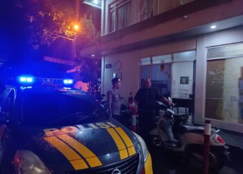 Demi erciptanya situasi di wilayah hukum Polsek Cikole yang aman dan kondusif, anggota Unit Patroli Samapta Bripka Mukhlis melaksanakan giat kontrol patroli