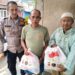 Dalam Rangka HUT Stukpa Ke 58 Tahun 2024. Sinergitas TNI-Polri, Bhabinkamtibmas Bersama Babinsa Sebarkan Bantuan Sembako
