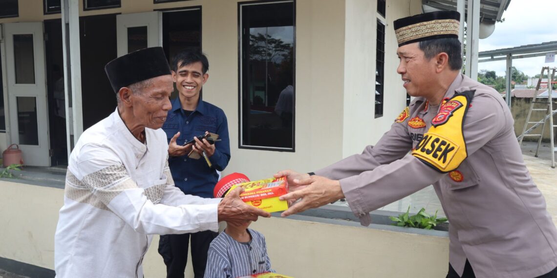 Perkuat Jalinan Komunikasi, Polres Sukabumi Kota Kembali Lakukan Jum’at Berkah
