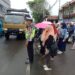 Antisipasi Kemacetan Sore, Unit Lantas Polsek Sukalarang Melaksanakan Gstur Lalin Saat Jam Pulang Karyawan