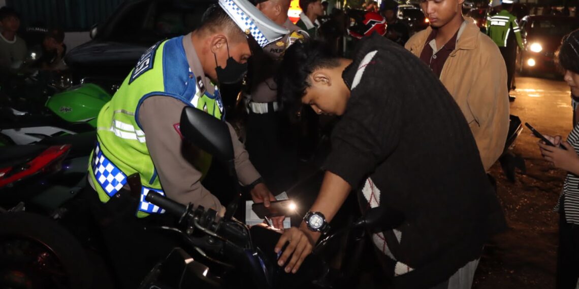 Puluhan Pengendara Sepeda Motor di Sukabumi Terjaring KRYD