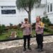 Jadi Rutinitas Polsek Baros Laksanakan Pengamanan Ibadah Gereja Pada Minggu Pagi