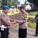 Pengecekan Personil Polsek Kadudampit dalam Apel Pagi