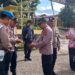 Pengecekan Personil Polsek Kadudampit dalam Apel Pagi