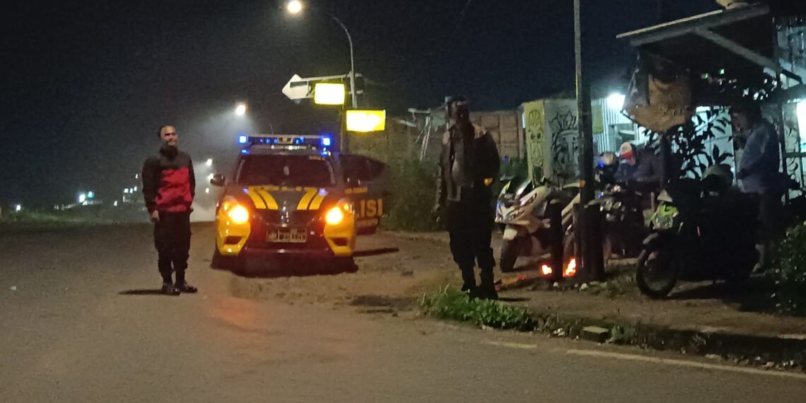 Patroli setelah Subuh Polsek Cisaat Jaga Kondusivitas Bulan Suci Ramadhan