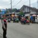 Polsek Baros gatur sore antisipasi kemacetan pasar tumpah kuliner dibulan suci Ramadhan kepada warga masyarakat yang sedang ngabuburit
