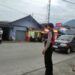 Polsek Baros gatur sore antisipasi kemacetan pasar tumpah kuliner dibulan suci Ramadhan kepada warga masyarakat yang sedang ngabuburit