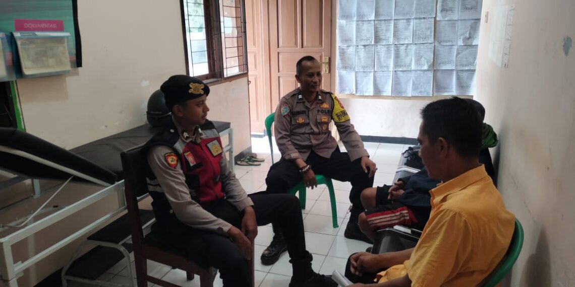 Bhabinkamtibmas Kelurahan Sudajayahilir Sambang Warga Binaan Antisipasi Gukamtibmas