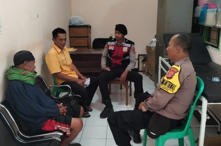 Bhabinkamtibmas Kelurahan Sudajayahilir Sambang Warga Binaan Antisipasi Gukamtibmas