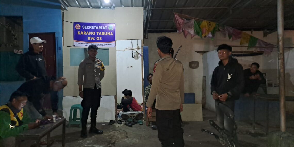 Antisipasi Terjadinya Gangguan Kamtibmas Polsek Citamiang Gelar Patroli KRYD