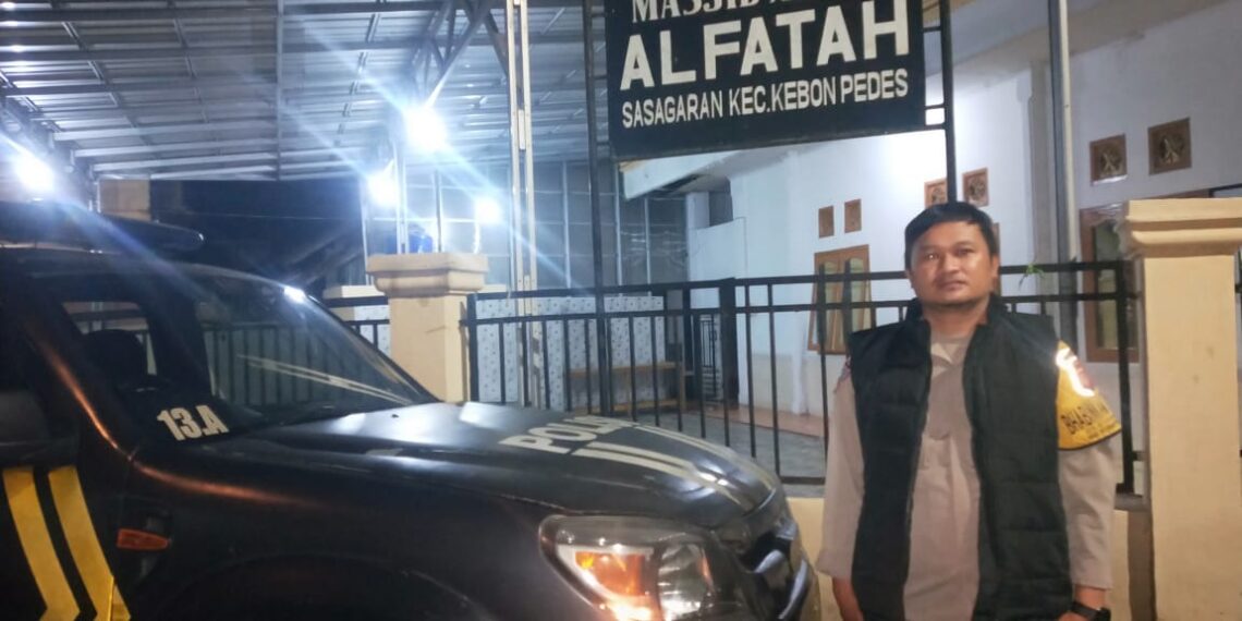 Polsek Kebonpedes Saat Ramadhan Patroli Subuh Guna Antisipasi Gangguan Kamtibmas