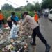 Kapolsek dan Muspika kec. Sukalarang dalam Kegiatan Jum’at Bersih Bersama Masyarakat