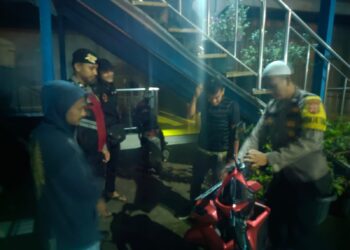 Polsek Baros Laksanakan Kegiatan Rutin Yang Ditingkatkan (KRYD) Patroli QR 5305 A