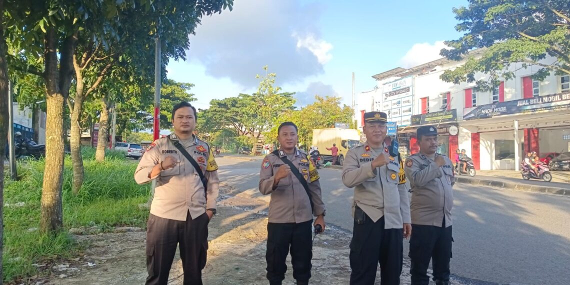 Patroli Gabungan PAS BUKA: Polsek Sukaraja dan Rayon Timur Siaga Kamtibmas