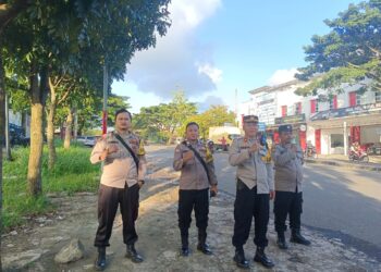 Patroli Gabungan PAS BUKA: Polsek Sukaraja dan Rayon Timur Siaga Kamtibmas