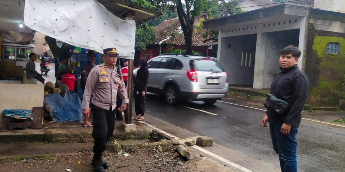 Jelang Buka Puasa, Polsek Cireunghas Polres Sukabumi Kota Laksanakan Patroli Cipkon