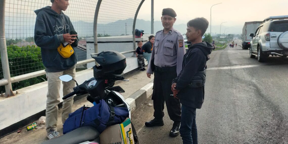 Jelang Buka Puasa, Polsek Cibeureum Polres Sukabumi Kota Laksanakan Patroli Cipkon