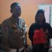 PAS SAHUR (Patroli Saat Sahur) Polsek Warudoyong membagikan sembako kepada warga