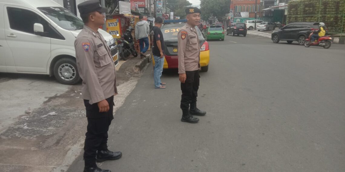 Polsek Cikole Laksanakan Giat Patroli Ngabuburit Menjelang Buka Puasa