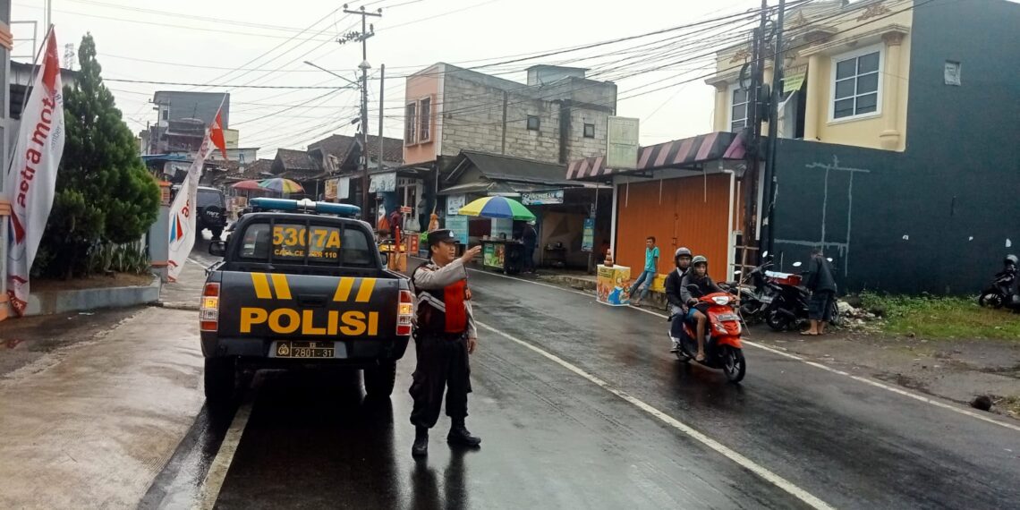 Jelang Buka Puasa, Polsek Lembursitu Polres Sukabumi Kota Laksanakan Patroli Cipkon