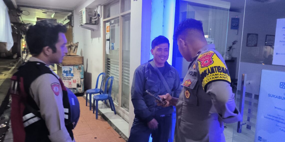 Antisipasi Terjadinya Gangguan Kamtibmas Polsek Citamiang Gelar Patroli KRYD