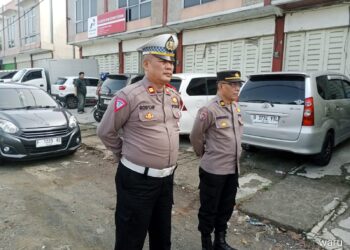 Laksanakan Giat Pelayanan kepada Warga Masyarakat Bertempat Di Pospam Jalur Lingkar