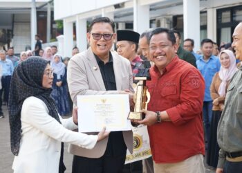 Gunakan Baju Batik Wijen, Dprd Kota Sukabumi Raih Juara 1 Fashion Show Tingkat SKPD