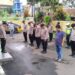 Apel Pagi di Mako Polsek Cikole Sekaligus Pengecekan Personil Polri Sebelum Laksanakan Tugas
