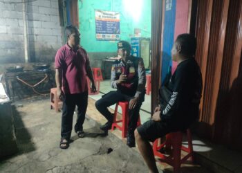 Patroli Antisipasi Gukamtibmas Malam Hari, Polsek Baros Laksanakan Himbauan Humanis