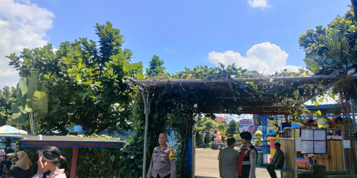 Sampaikan Pesan Kamtibmas dan Himbauan Humanis, Patroli Pilar Mas