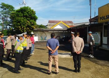 Apel Pengecekan Kesiapsiagaan Personil Polri