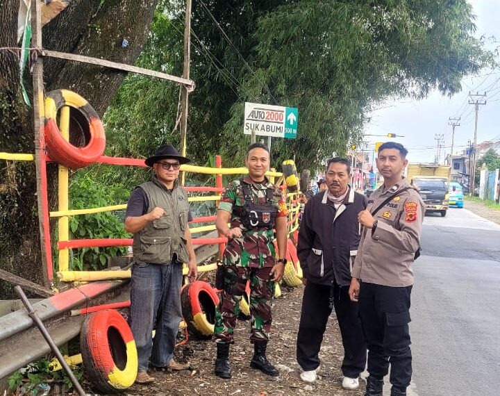 Sinergitas TNI-POLRI Bhabinkamtibmas dan Babinsa Prianganjaya Sambang Warga Binaan