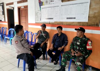 Sinergitas TNI-POLRI Bhabinkamtibmas dan Babinsa Prianganjaya Sambang Warga Binaan