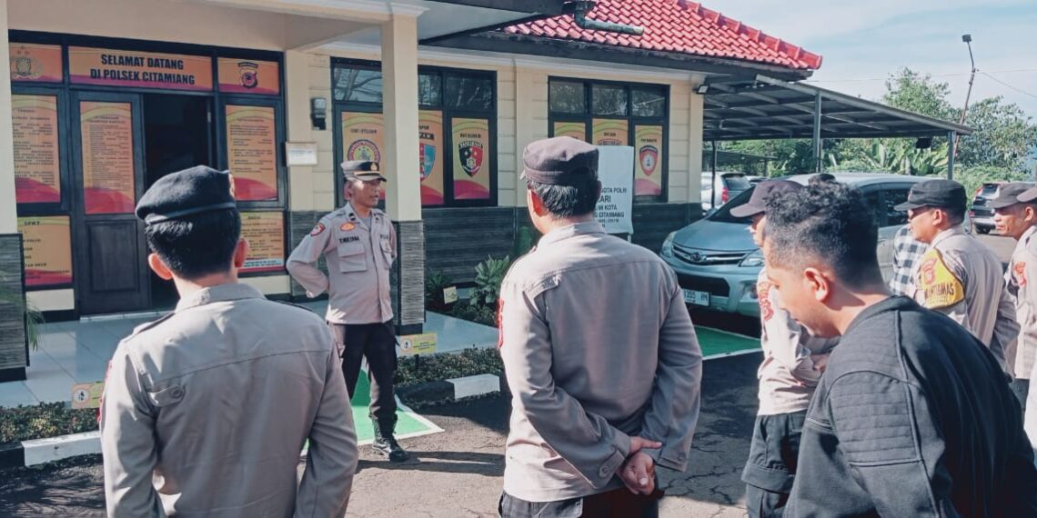 Pilar Keharmonisan: Apel Pagi Sebagai Momentum Persatuan di Polsek Citamiang
