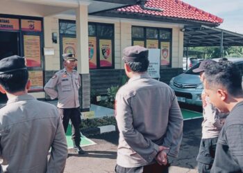 Pilar Keharmonisan: Apel Pagi Sebagai Momentum Persatuan di Polsek Citamiang