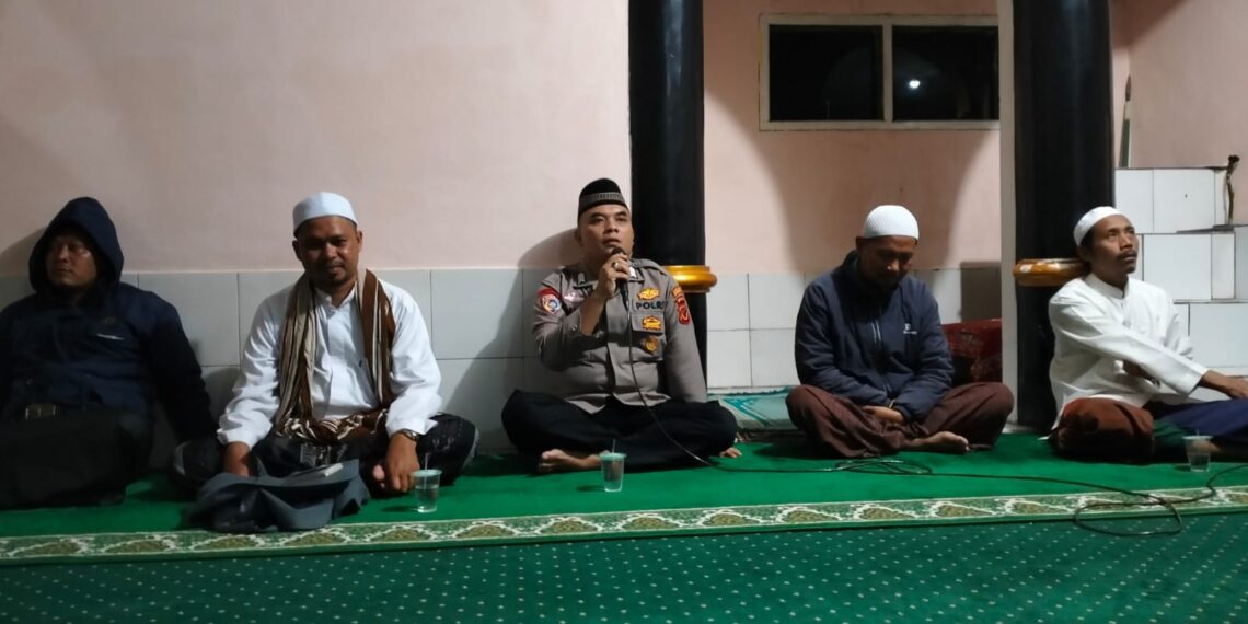 Bhabinkamtibmas Polsek Cireunghas Hadiri Halal Bihalal Warga