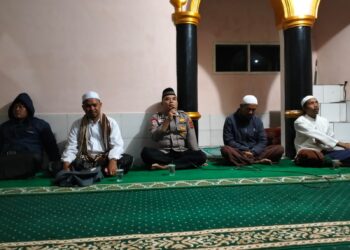 Bhabinkamtibmas Polsek Cireunghas Hadiri Halal Bihalal Warga
