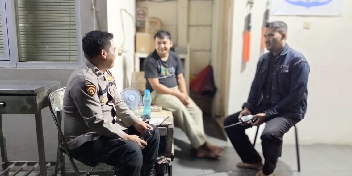 Antisipasi Gukamtibmas, Anggota Patroli Polsek Warudoyong Gencar Laksanakan Patroli Malam Hari