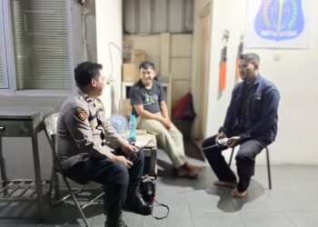 Antisipasi Gukamtibmas, Anggota Patroli Polsek Warudoyong Gencar Laksanakan Patroli Malam Hari