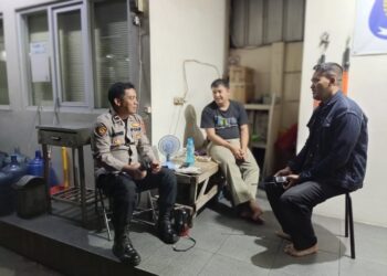 Laksanakan Patroli Malam, Hindari Gangguan Kamtibmas