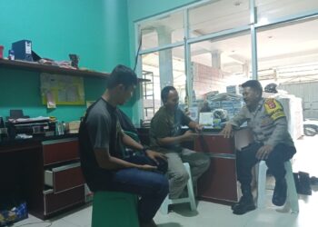 Lewat Sambang Bhabinkamtibmas Ajak Warga Wujudkan Kamtibmas Kondusif