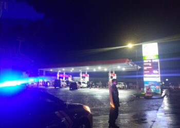 Polsek Citamiang Tingkatkan Patroli Strong Point Antisipasi Gangguan Kamtibmas Di Malam Hari