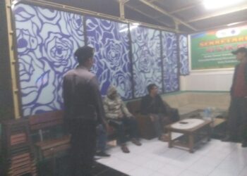 Unit Samapta Polsek Gunungpuyuh Ingatkan Satpam Lebih Tingkatkan Kewaspadaan
