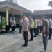 Pengecekan Personel Apel Pagi untuk Latih Kedisiplinan Bagi Anggota POLRI