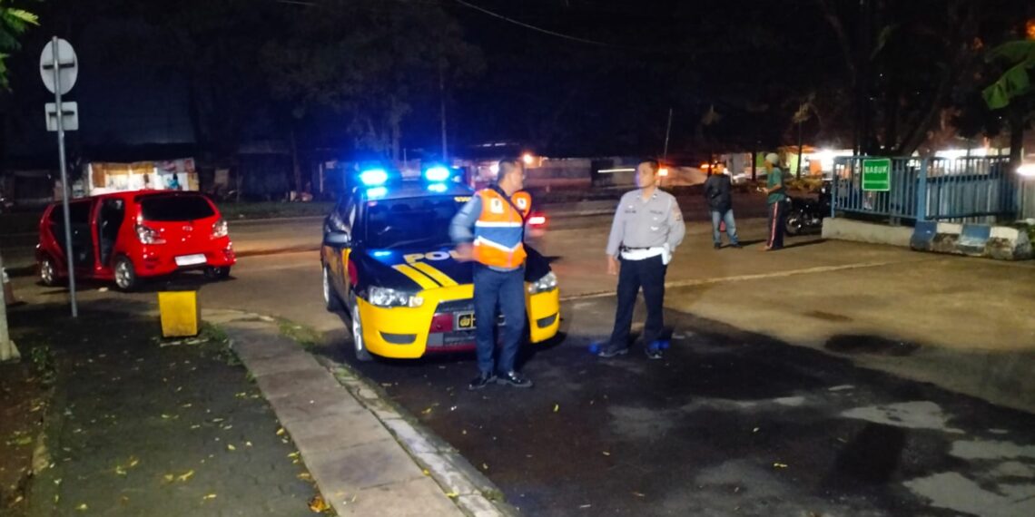 Patroli Antisipasi Gukamtibmas Malam Hari, Polsek Baros Kaksanakan Himbauan Humanis