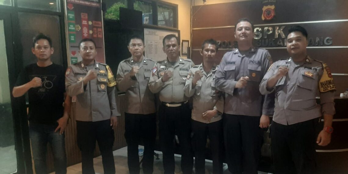 Tingkatkan Kewaspadaan Personil Polsek Sukalarang Giat Siaga Mako