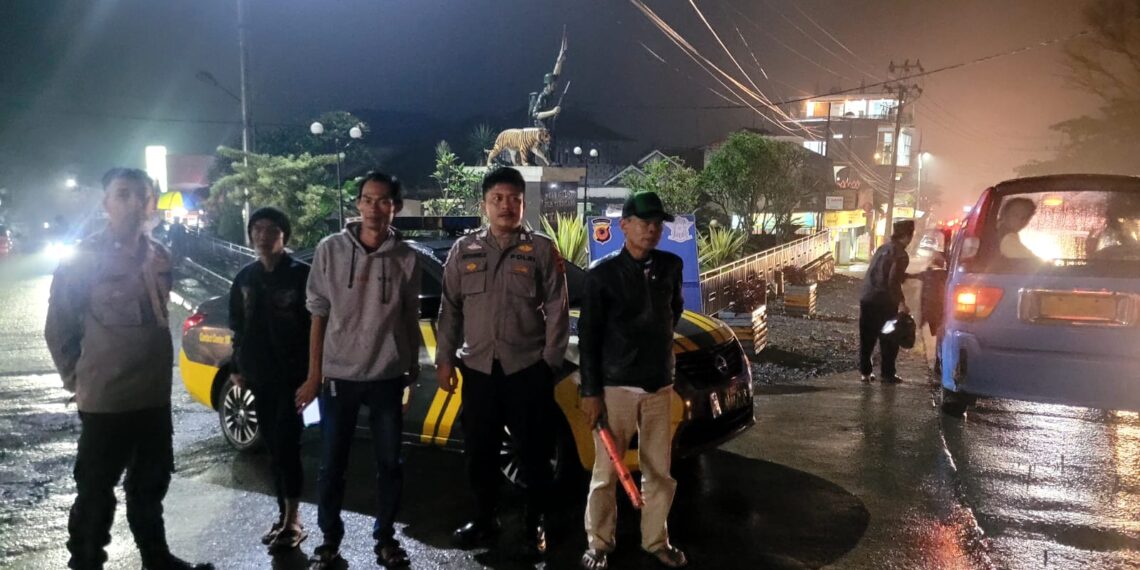 Patroli Strong Point Malam Hari Wujudkan Situasi Kamtibmas Yang Aman
