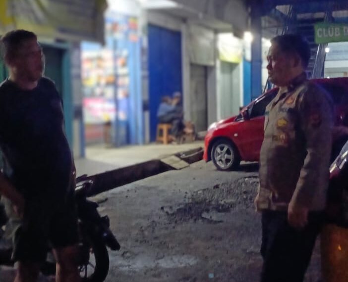 Antisipasi Gukamtibmas, anggota patroli Polsek Warudoyong Gencar Laksanakan Patroli Malam Hari