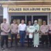35 tahun Dinas, Polwan di Sukabumi Terima Kenaikan Pangkat Pengabdian