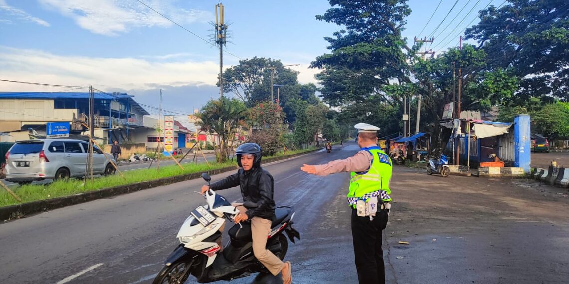 Giat Polsek Baros pagi hari, Efektifkan Pelayanan Polri kepada maayarakat